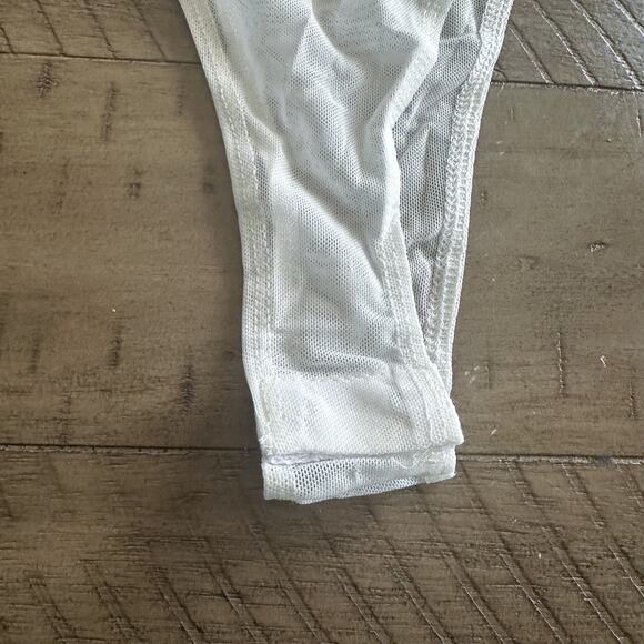 Lingerie White Lace Corset Bodysuit Bridal NWT Size Small - Picture 5 of 8